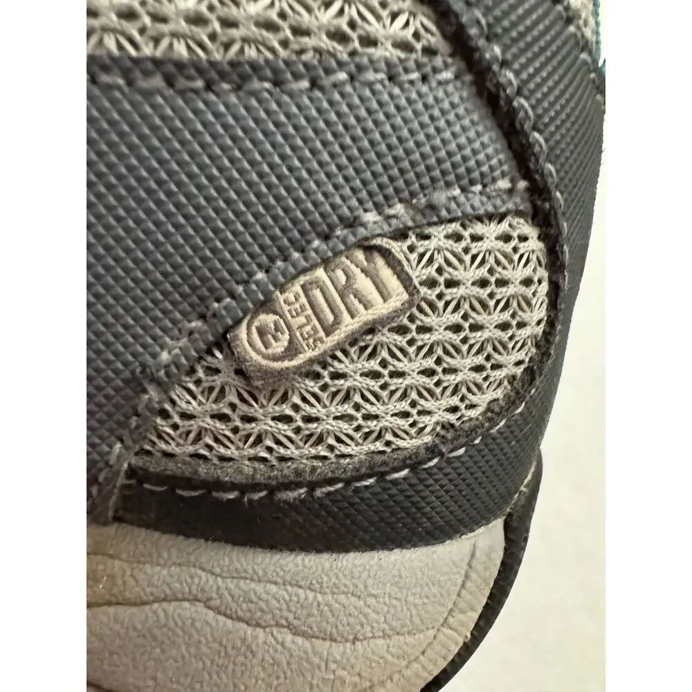 Merrell Womens Zeolite Serge Waterproof Hiking Shoes Castle Rock Lagoon Gray 8.5